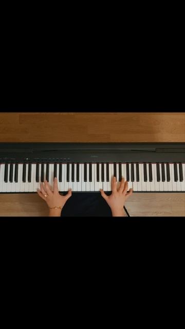 Francesco Sartori "Time to say goodbye" (piano) #shorts