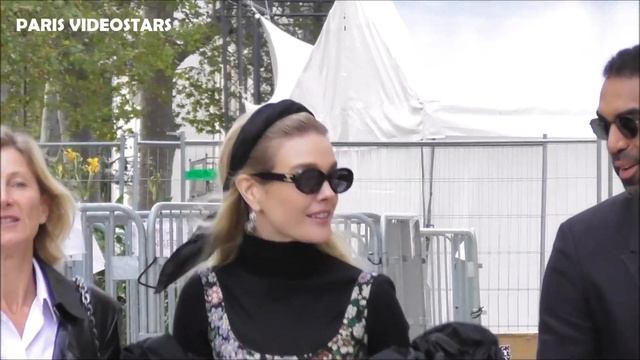Natalia VODIANOVA @ Paris Fashion Week 4 october 2021 show Giambattista Valli