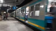 unique emu rake | The night train is not crowded | People are very aware | katwa bandel local