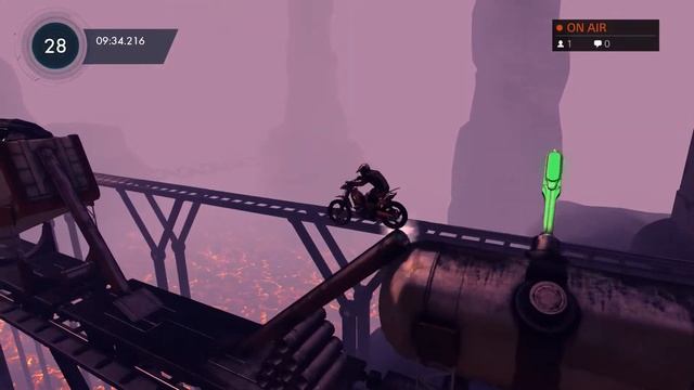 Trials Fusion Challenge: Here There & Back Again (Fire In The Deep dlc)