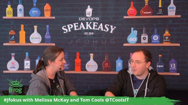 #SpeakEasy at #jfokus 2022 with Melissa McKay @melissajmckay and Tom Cools @TCoolsIT