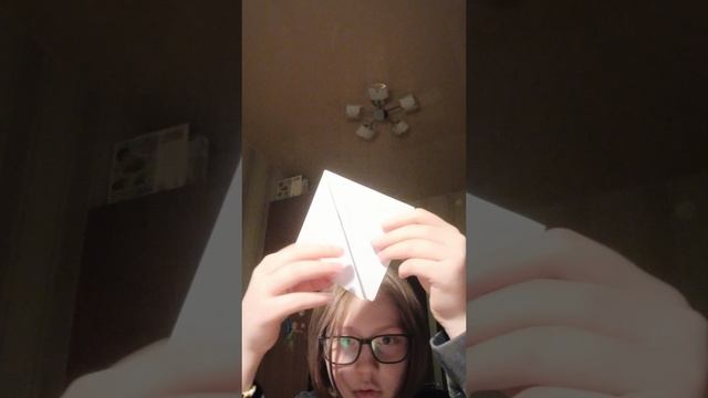 котик из бумаги
