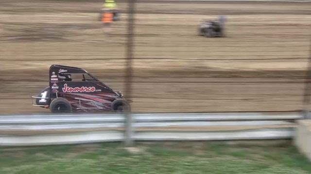 TQ midget trophy dash Joey Paxson @ Rushville Indiana July 2022