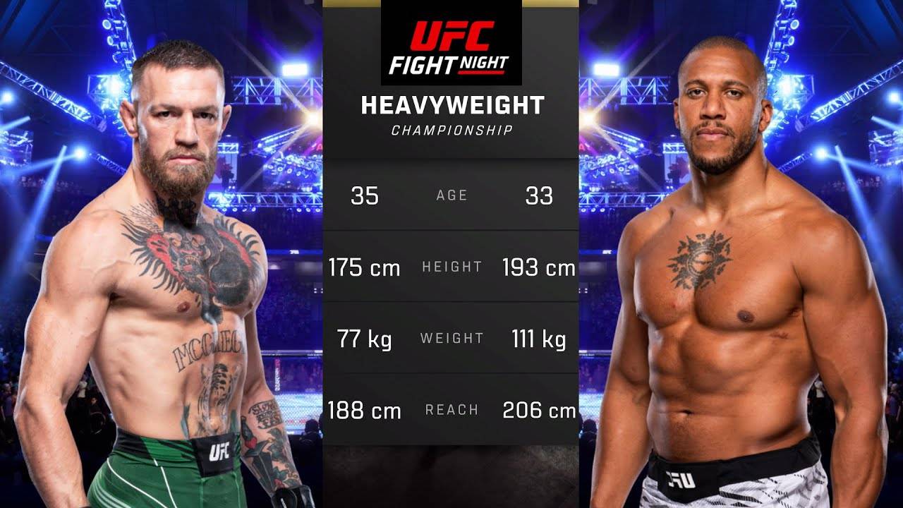 Конор Макгрегор против Сирила Гана Полный бой - UFC 5