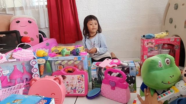Mainan Dokter Unboxing Mainan Anak Perempuam Part 2 | Drama Alena Penjual Mainan