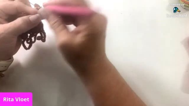 Workshop Live. Pegador de Panela em Crochê. Muito Fácil e Prático. Convidada: Rita Vloet.