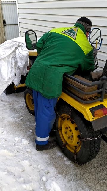 Самодельный минитрактор
