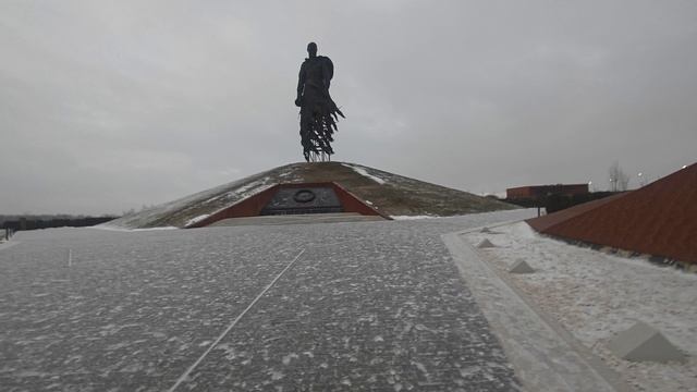 Мемориал советскому солтаду город Ржев