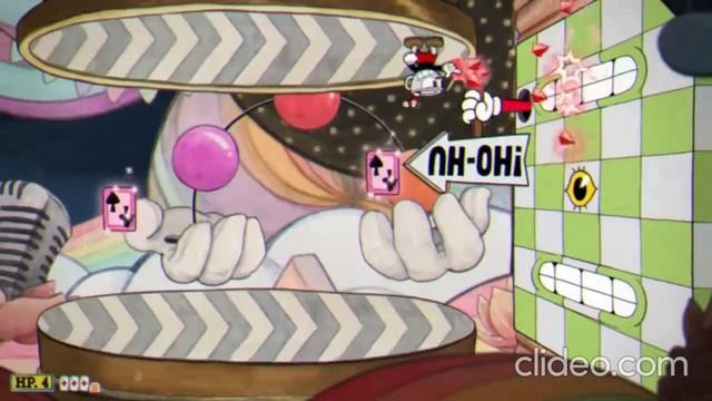 Cuphead - Все уровни "Беги и стреляй" + Три мавзолея