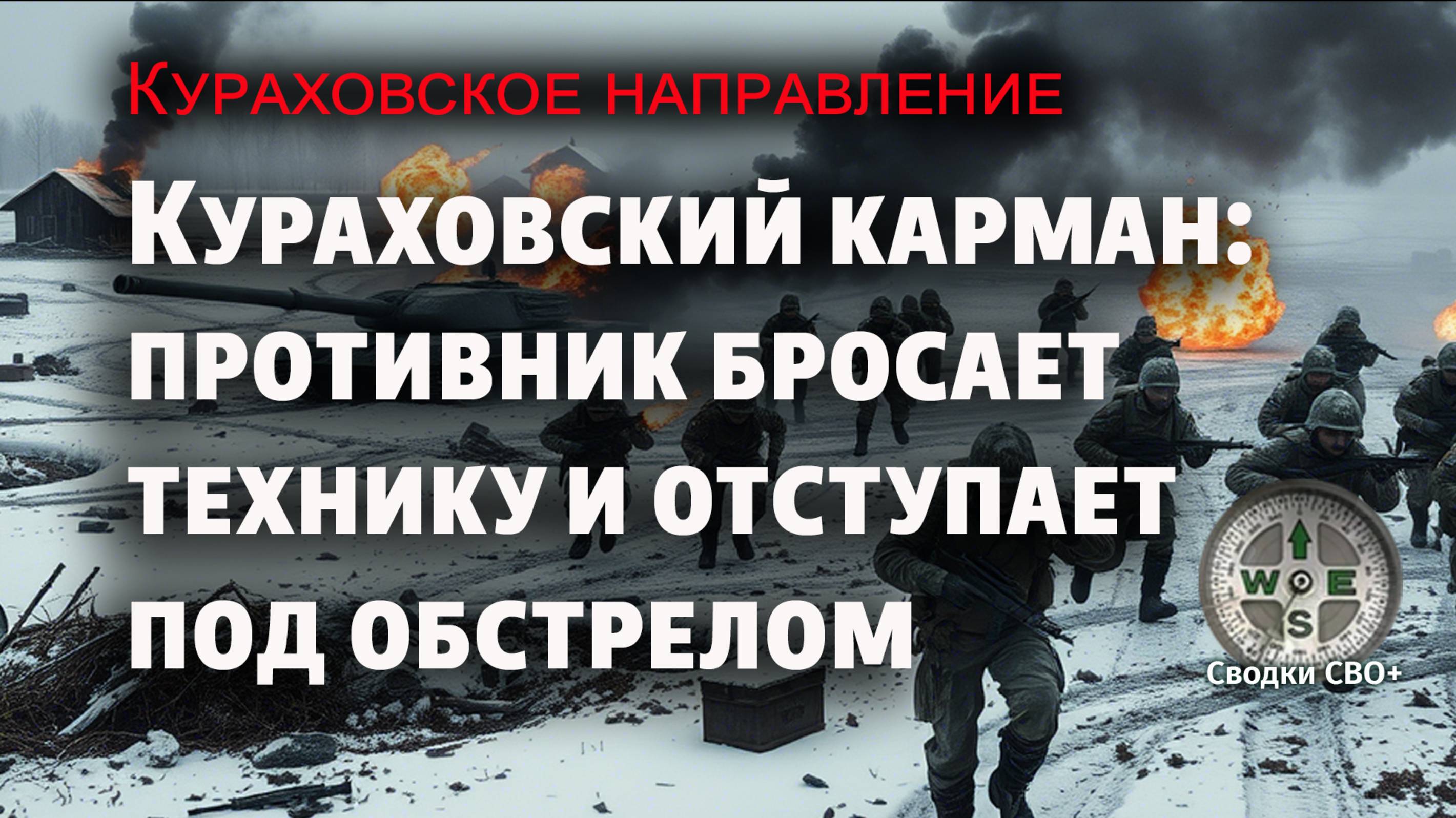 Кураховское направление. Окружение завершено. Новости сегодня. Карта и сводка СВО