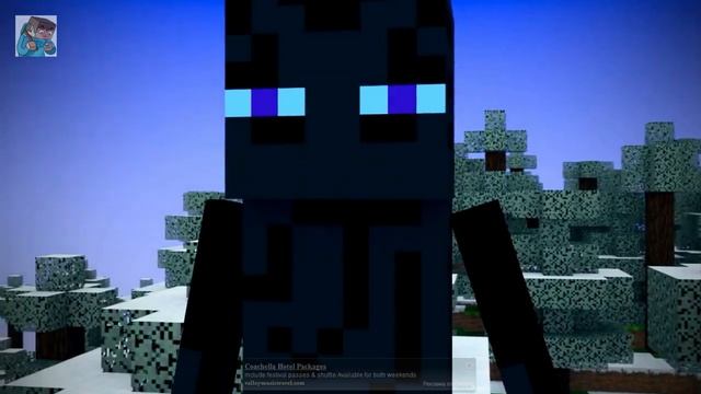 ♪ "Like an enderman" Пародия на Gamnam Style .