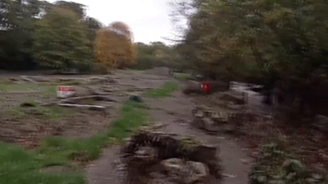 Swan Park Buncrana, Donegal Storm Damage / Flood Damage (Storm Ophelia)