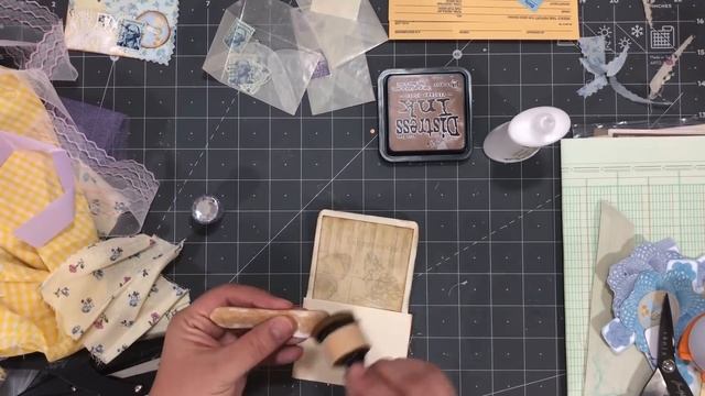 Use it up July 2018 #1- Library Card Embellishements