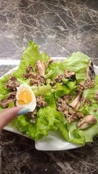 Ужин одинокой женщины