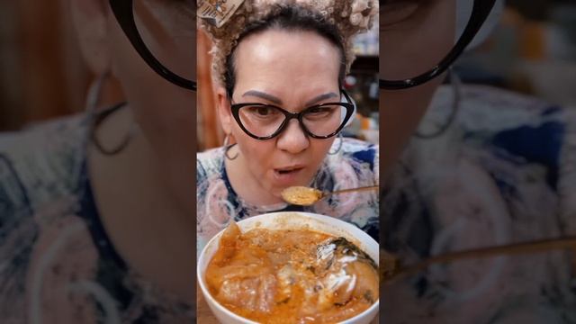 Мукбанг с голубцами 3