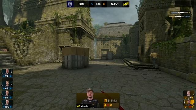 BIG vs NaVi | Map 1 Ancient | PGL Major Antwerp 2022
