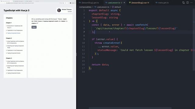 049 - Mastering Nuxt - 5-5 Basic Data Fetching