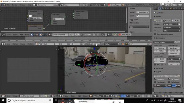 Motion track Batman Nolan batmobile Thumbler  MKOF