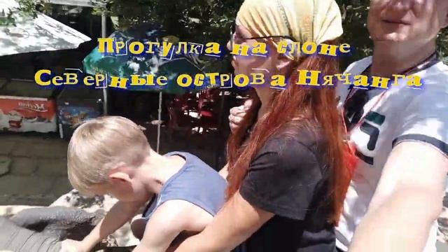 Прогулка на слоне Северные острова Нячанга