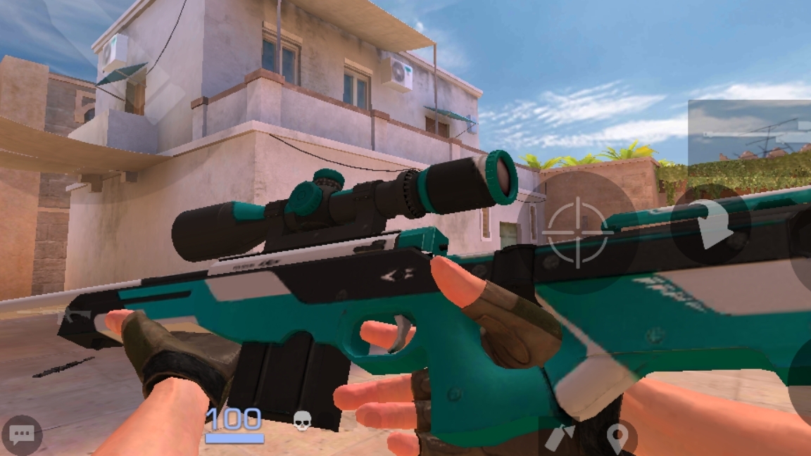 Синий сет в STANDOFF 2