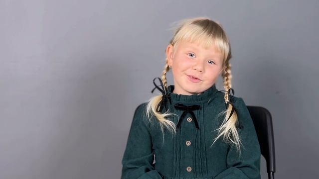 Софья Веремейчик, 6 лет-актерская визитка (интервью)