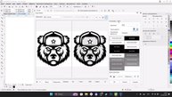 троссировка логотип медведь . . DenBan4