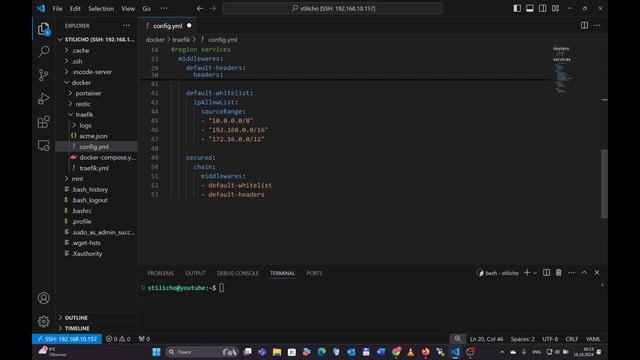 Выпуск сертификатов с помощью динамической конфигурации traefik