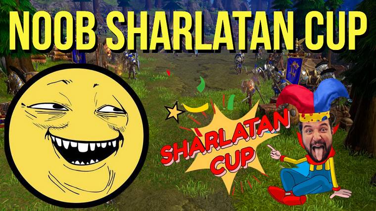 NOOB SHARLARTAN CUP #66 Warcraft 3 турнир до 1300 ММР !шк / !озвучки !музыка !тг