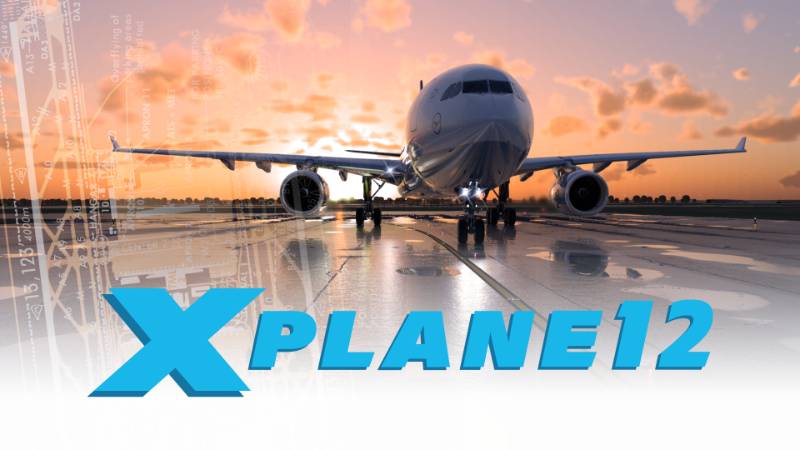 x-plane 12 Первые взлёты ))))