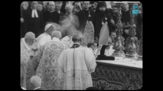 L'incoronazione del nuovo pontefice Paolo VI - 1963 - filmato storico