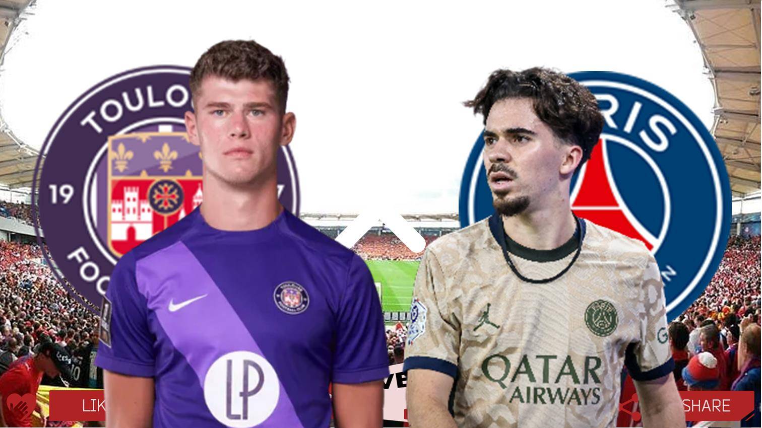Тулуза - ПСЖ прямая трансляция