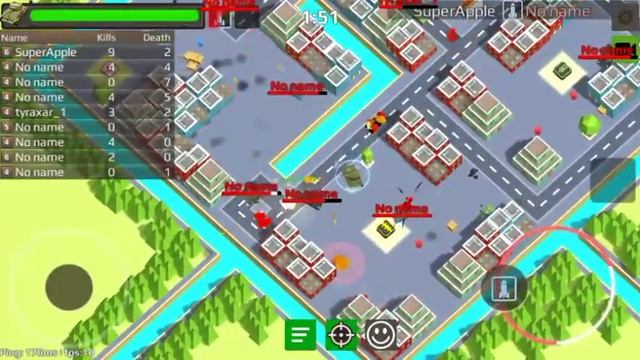 Сливаем всех на сервере Tanks.io