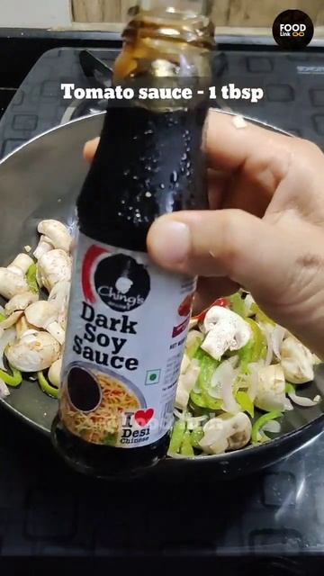 [5 Min] Delicious Mashroom Chilli  | Easy & Quick Recipe #shorts #shortsvideo #viral #trending