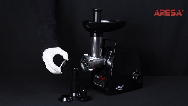 Распаковка мясорубки / Unpacking of meat grinder ARESA AR-2111
