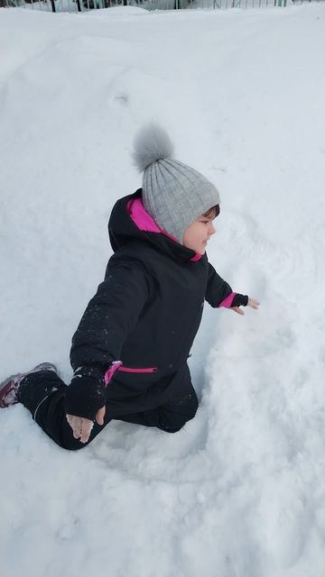 Снежный ангел #снег