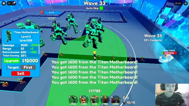 Roblox режим tolet tawer defens получил 2 имбы-№2
