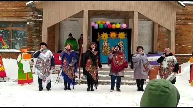 Масленица в совхозе - ПРИВОКЗАЛЬНЫЕ УЗОРЫ.