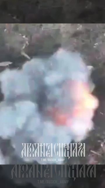 🪖Курское направление   Боец ВСУ решил поиграть с расчетом FPV в прятки и залез в нору из которой...