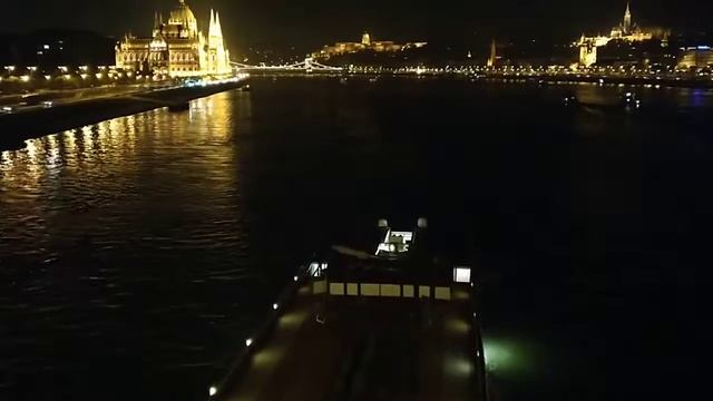 Дунай. Будапешт. Ночь. Красиво