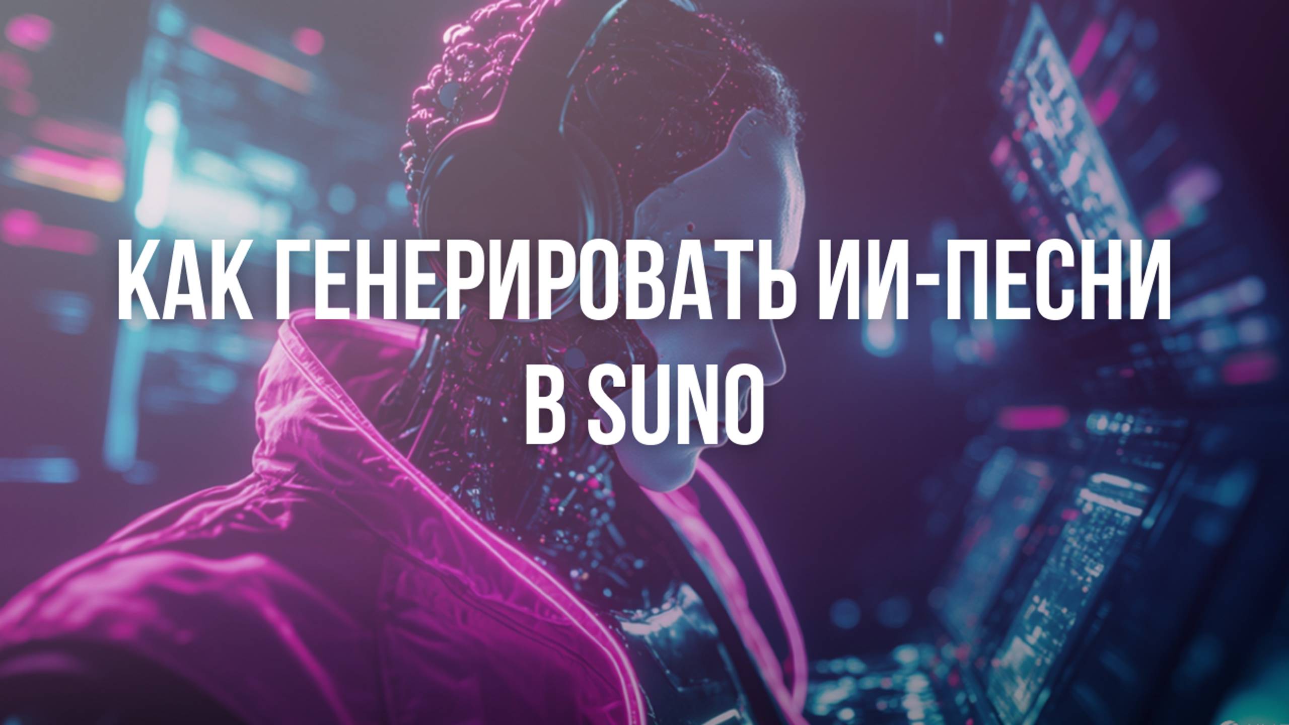 Как генерировать ИИ-песни в Suno