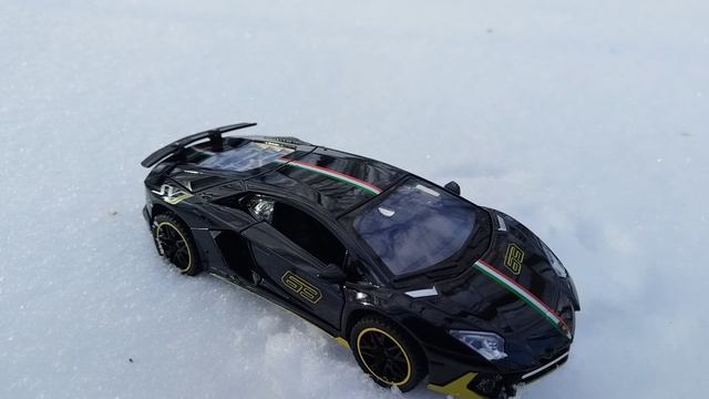 Обзор модели Lamborghini Aventador SVJ от Miniauto