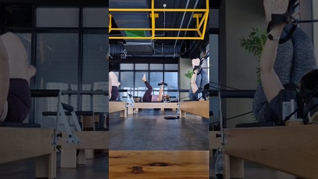 Pilates Reformer 🙂 | Урок Пилатеса на Реформере🙏 #video #love #workout #pilates #reformer #reels