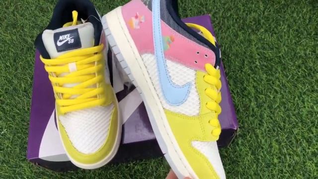 Nike SB Dunk Low Pro  MULTI-COLOR/PINK GAZE/SAIL DX5933-900