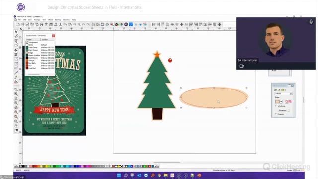 SAi Flexi Webinar - Design Christmas Sticker Sheets