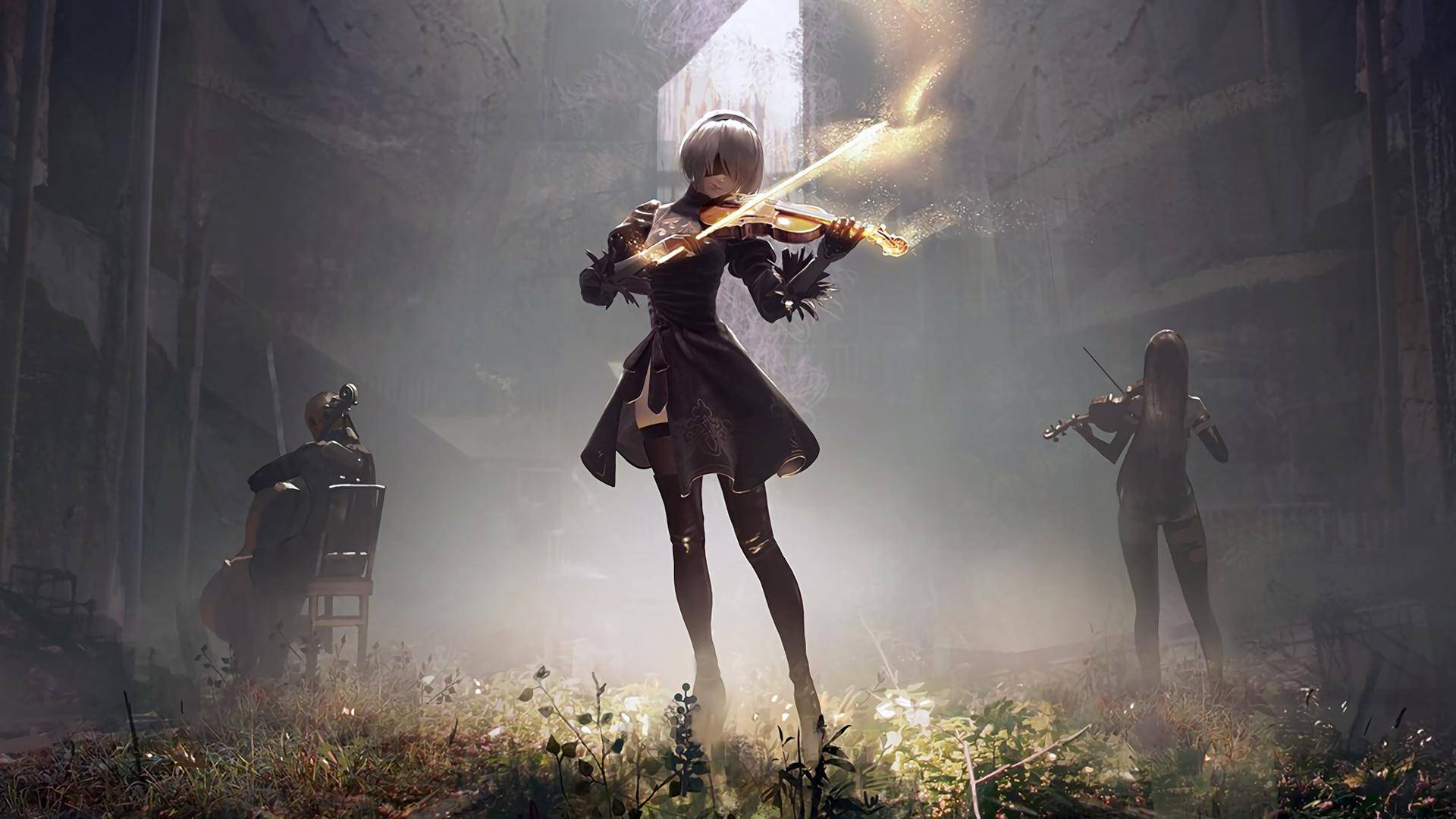 NieR Automata спасаем человечество # 2