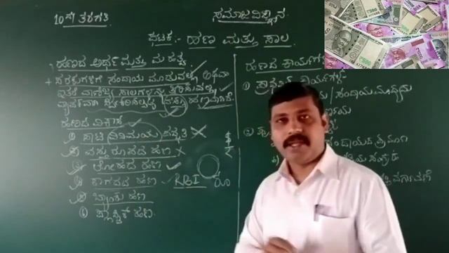 10th | ಹಣ ಮತ್ತು ಸಾಲ ಭಾಗ-1 | ಸಮಾಜ ವಿಜ್ಞಾನ | Hana mattu Sala