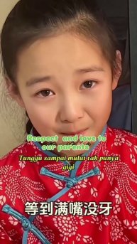 Respect and love to our parents