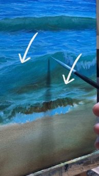 Лайфхак 1 (морской пейзаж )