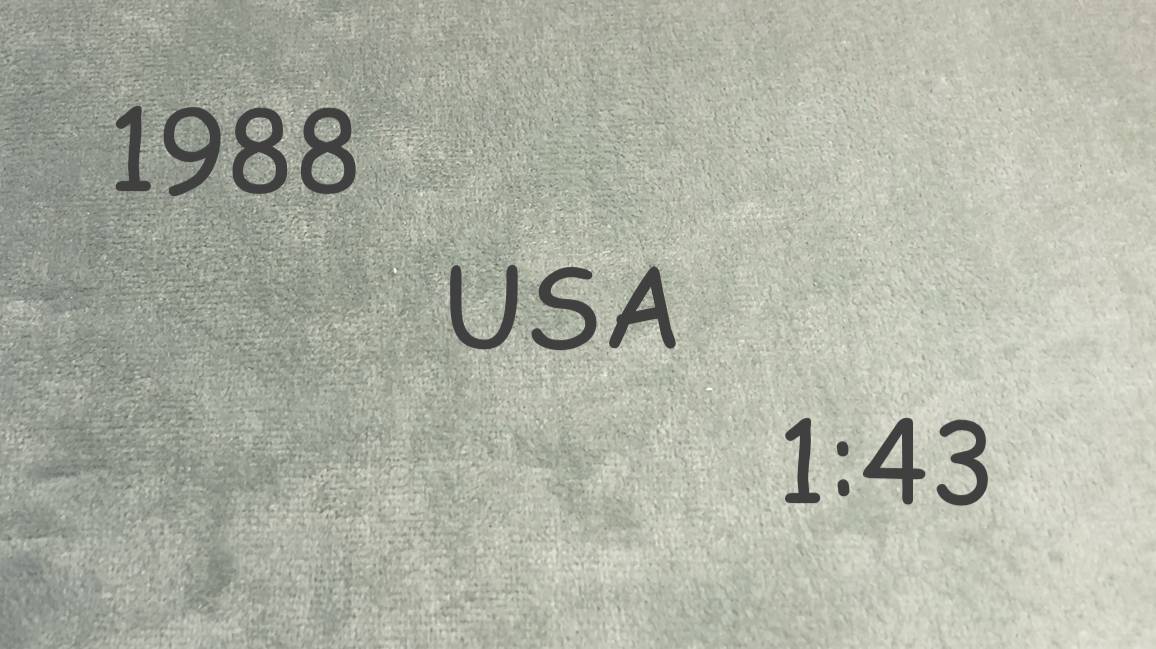 1988 USA 1:43