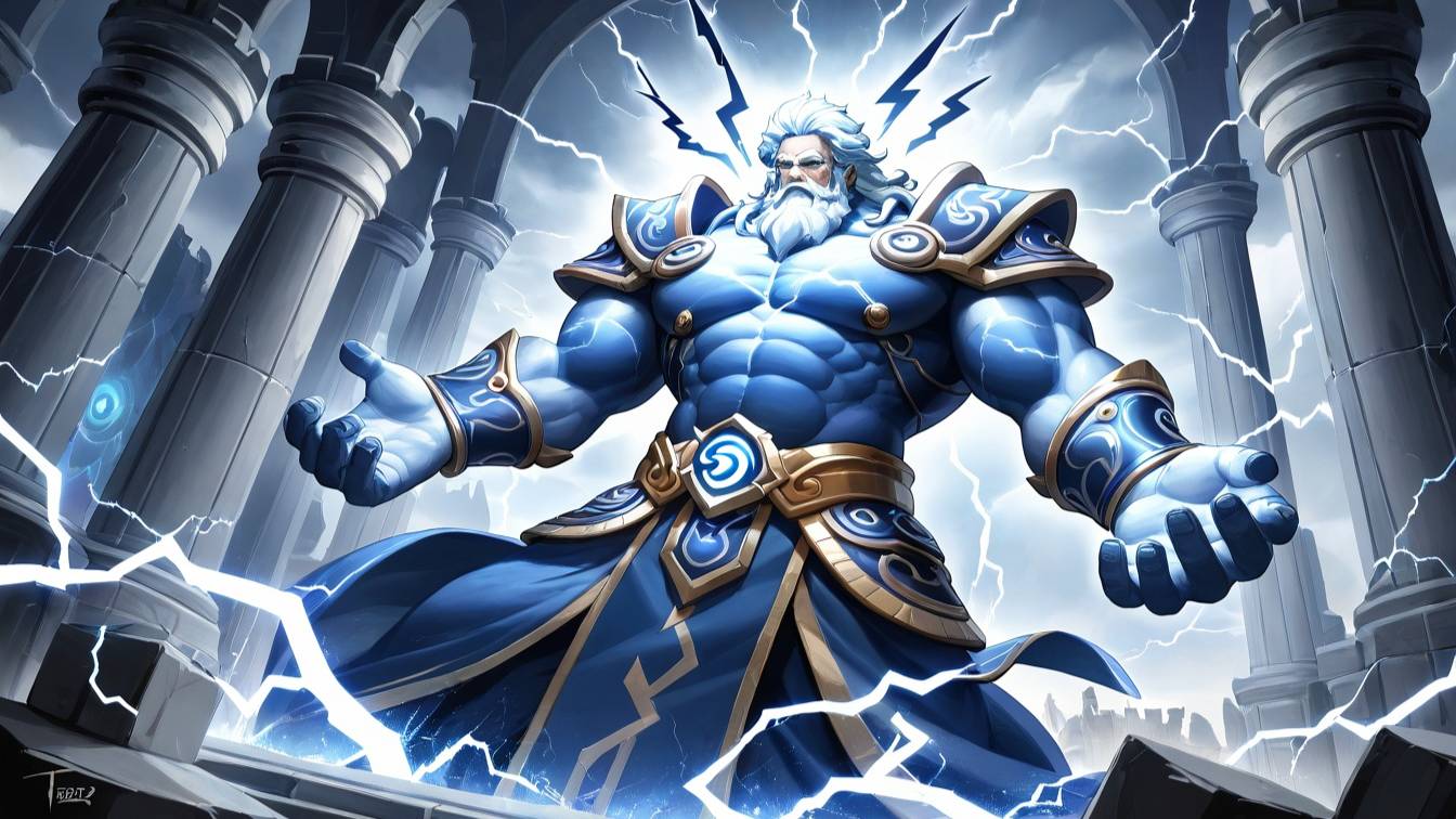 Dota 2! Позиция 5 ZEUS! Ну как с такой тимой сладить?